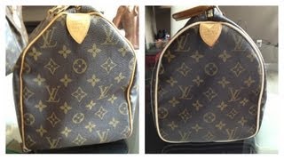 Louis Vuitton Speedy Piping Repair [upl. by Krein]