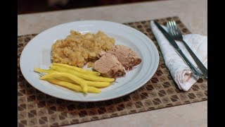 Les Recettes du Cooke  Longe de porc au vin et à lail Mijoteuse [upl. by Dita158]