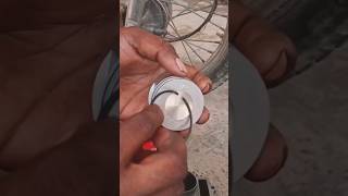 how to install piston 100 cc baike essy sliynder fitting  100ccbikebike short2023 shortsnew [upl. by Ellard]