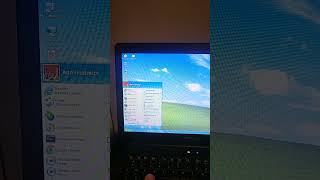 Running Windows XP freestyle on a Compaq Presario CQ61 [upl. by Damas18]