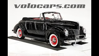 1940 Ford Deluxe Convertible studiodaveed ford classiccars musclecars deluxe convertible [upl. by Ednargel]