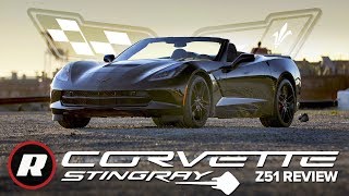 2019 Corvette Stingray Convertible The next classic droptop  Review [upl. by Aicertap]