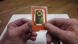 Adding To the Stack With A Valcambi 50 Gram Gold Bar [upl. by Mcnally]