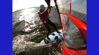 Windsurfing Cass Lake Michigan October 30 2010 [upl. by Cannon]