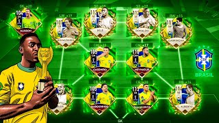 Brazil  Best Special Iconic Squad Builder Pele O Rei  FIFA Mobile [upl. by Gian595]