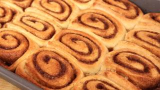 Homemade Cinnamon Rolls Recipe  Laura Vitale  Laura in the Kitchen Episode 300 [upl. by Tlaw]