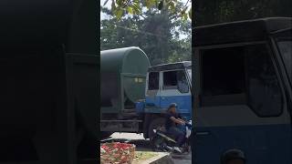 Green tanker truck trending asmr [upl. by Eiramrebma732]