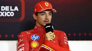 Charles Leclerc learns FIA punishment for swearing as Max Verstappen drama repeated [upl. by Dutch]