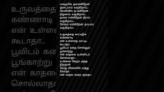 💥Ninaiththathu yaaro neethaanae song lyricsPaattukku Oru Thalaivan africatamilponnu shortsfeed [upl. by Brittni]