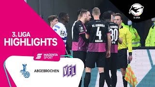 Spielabbruch MSV Duisburg  VfL Osnabrück  3 Liga  MAGENTA SPORT [upl. by Nnyroc5]