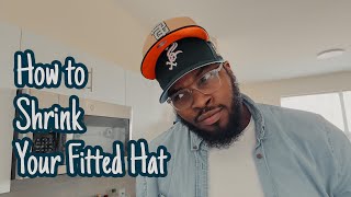 How to Shrink Your New Era Fitted Hat [upl. by Tlevesor]