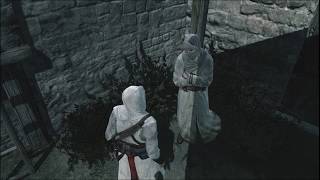 Assassins Creed 1 Informer Archer Stealth Assassination Challenge in Poor District [upl. by Nyleve786]