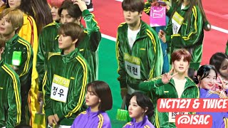 NCT127 and Twice Moments at ISAC2019 [upl. by Yrakaz]