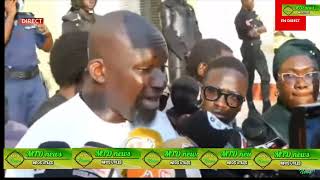 Assane Diouf charge Sonko à la conférence de Barthélémy Dias interdite par les forces de lordre [upl. by Lamson]