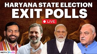 Haryana Exit Poll LIVE I Haryana State Election Exit Poll LIVE I Haryana Assembly Exit Poll LIVE [upl. by Tnerb]