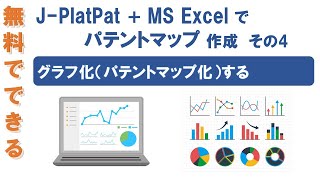 【無料で出来るパテントマップ作成講座４】グラフ化・パテントマップを作成する [upl. by Naed]