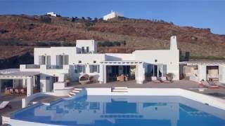 BluEros Luxury Villa Syros Cyclades Greece [upl. by Anilos362]