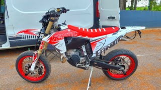 FANTIC XE 125 umgebaut auf Supermoto [upl. by Novikoff75]