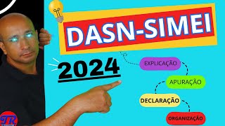 Como Declarar DasnSimei Passo a Passo Declaração Anual do Micro Empreendedor Individual 20242023 [upl. by Rabka654]