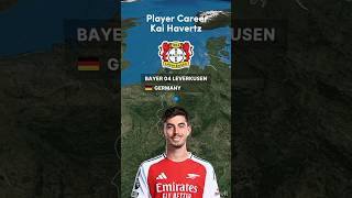 Career Kai Havertz germany football youtubeshorts shorts subscribe kaihavertz [upl. by Lavud]