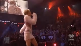 Miley Cyrus quotWrecking Ballquot at iHeart Radio Music Festival [upl. by Massimo]