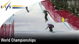 Snowboard Cross World Championships Highlights [upl. by Eillime]