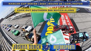 🔴 NASCAR  2024  Round 26  CookOutSouthern500  Darlington Regualr Season Finale WatchAlong [upl. by Koenig976]