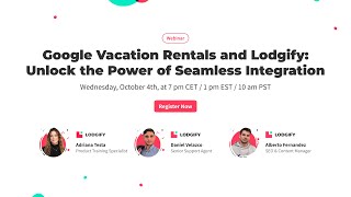 Google Vacation Rentals and Lodgify Unlock the Power of Seamless Integration [upl. by Zehe]