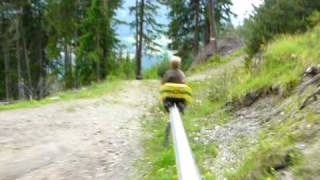 Sommerrodelbahn im Stubaital  Mountain Coaster [upl. by Norwood]