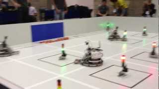 RoboCup 2012 Mexico  Logistics League by FESTO  TUMsBendingUnits wins Finals [upl. by Amikay]