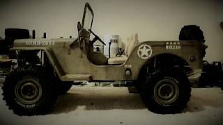 Gmade Sawback Willys  build  painting and first drive [upl. by Templia]