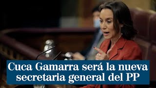 Cuca Gamarra será la nueva secretaria general del PP [upl. by Rep]