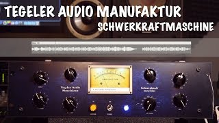 Tegeler Audio Manufaktur Schwerkraftmaschine  Sound Samples  Mix Bass Guitars Drums amp Vocals [upl. by Gaivn]