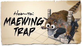 How to build a Maewing trap  ARK [upl. by Somar]