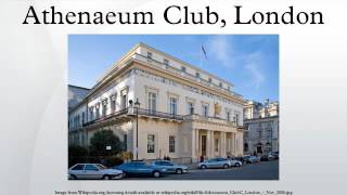 Athenaeum Club London [upl. by O'Neill]