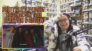 Pretty Little Liars Original Sin 1x05 REACTION amp REVIEW quotThe Night He Came Homequot S01E05  JuliDG [upl. by Simaj]