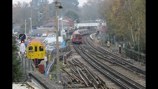 Epping Signal Cabin Epping Essex UK  London Underground Central Line  Railcam LIVE [upl. by Einra]