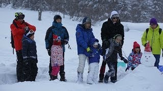 《爸爸去哪儿》第一季 第11集 Dad Where Are We Going S01E11田亮森蝶遇选房大考验 林志颖后悔穿雪鞋【湖南卫视官方版1080P】20131220 [upl. by Lesiram]