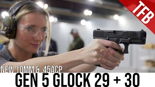 NEW Glock Pocket Rockets The GEN 5 Glock 29 and 30 Revealed [upl. by Ecyla605]