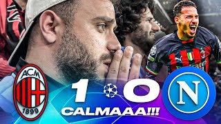 ✋🏻 CALMAAA MILAN 10 NAPOLI  LIVE REACTION NAPOLETANI A SAN SIRO HD [upl. by Bogosian]