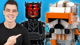 NEW LEGO Star Wars 2024 Leaks DARTH MAUL 501st Troopers amp Commander Cody Brickheadz [upl. by Tterrej]