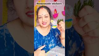 Homemade bunny with flower stickers satisfying shorts short viralvideo [upl. by Nnylyar180]