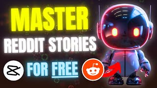 Create FREE Reddit stories  CapCut Tutorial TikTok Creativity Program [upl. by Lange]