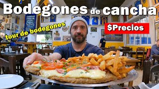 BODEGONES de CANCHA  Cuanto cuesta salir a comer en Buenos Aires [upl. by Dnalevelc]