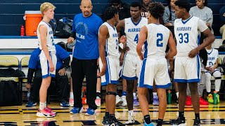 Varsity Boys Basketball  Marbury Bulldogs v PCA Panthers  Autauga County Tournament [upl. by Sophey]