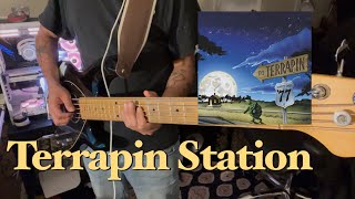 Terrapin station 52877 Grateful Dead BASS COVER [upl. by Yentroc]