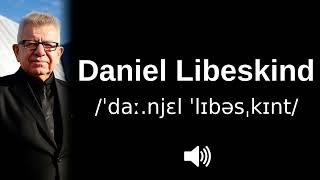 🇵🇱🇮🇱 How to pronounce Daniel Libeskind [upl. by Bogoch511]