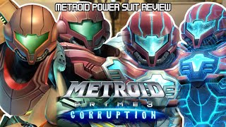 All Metroid Prime 3 Corruption Suits  Metroid Power Suit Review [upl. by Concoff]