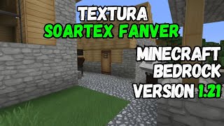 TEXTURA SOARTEX FANVER 121 PARA MINECRAFT BEDROCK mediafıre minecraft textura mcpe [upl. by Anitserp459]