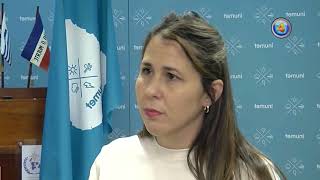 directora de Servicios Meteorológicos de Inumet Natalí Betancor [upl. by Ivey]